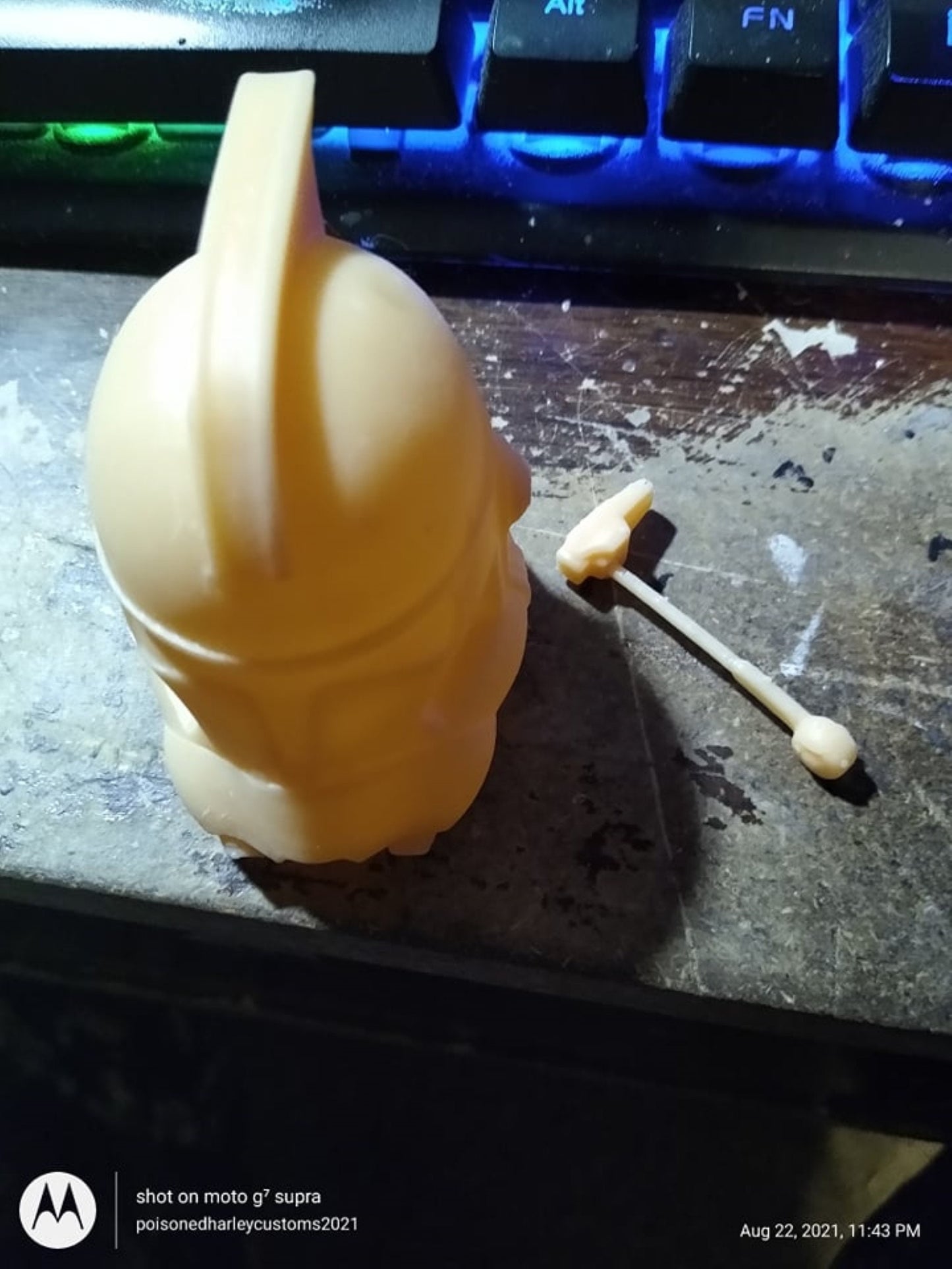 1/6 Arc Trooper Helmet (phase 2) - Custom Action Figure Accessory - Resin 3D Printed