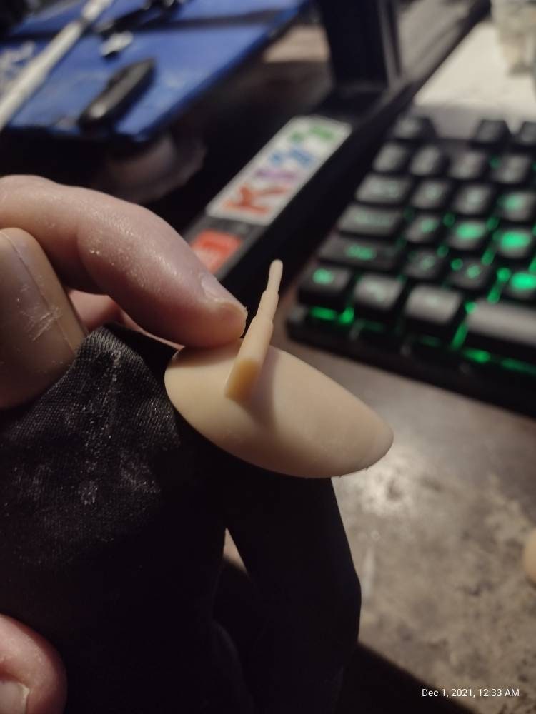 1/6 Commander Wolffe Shoulders - Custom Action Figure Accessory - Resin 3D Printed