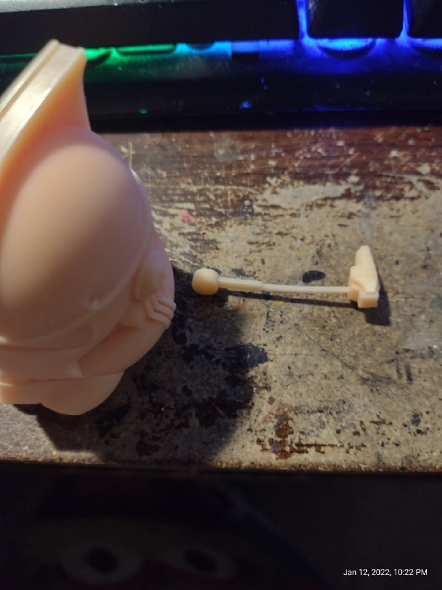 1/6 Arc Trooper Clone Helmet (phase 2) - Custom Action Figure Accessory - Resin 3D Printed