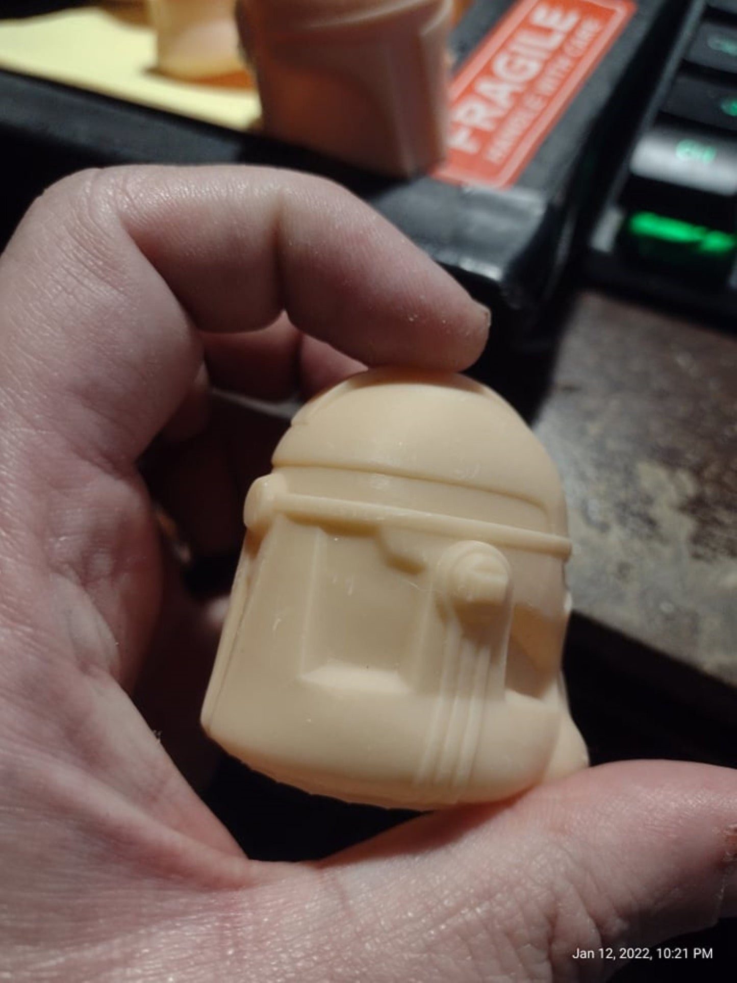 1/6 Clone Helmet (phase 2) - Custom Action Figure Accessory - Resin 3D Printed