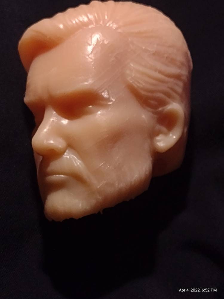 1/6 Cobb Vanth The Marshall Head Sculpt - Custom Action Figure Accessory - Resin 3D Printed