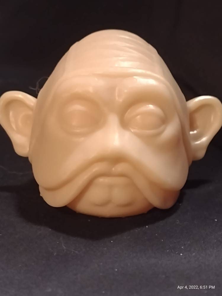 1/6 Scale Nien Nunb Head Sculpt- Custom Action Figure Accessory - Resin 3D Printed