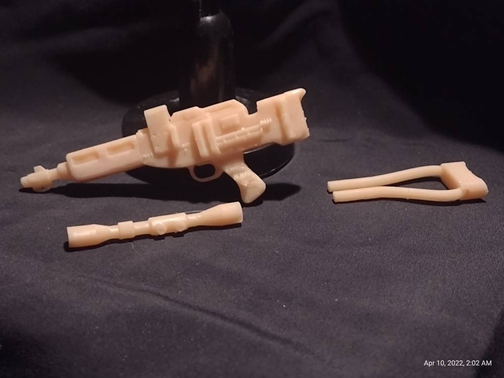 1/6 AT-AT Pilot Blaster - Custom Action Figure Accessory - Resin 3D Printed