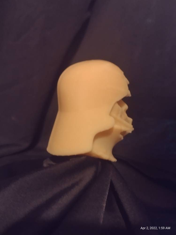 1/6 Luke as Vader Helmet - Custom Action Figure Accessory - Resin 3D Printed