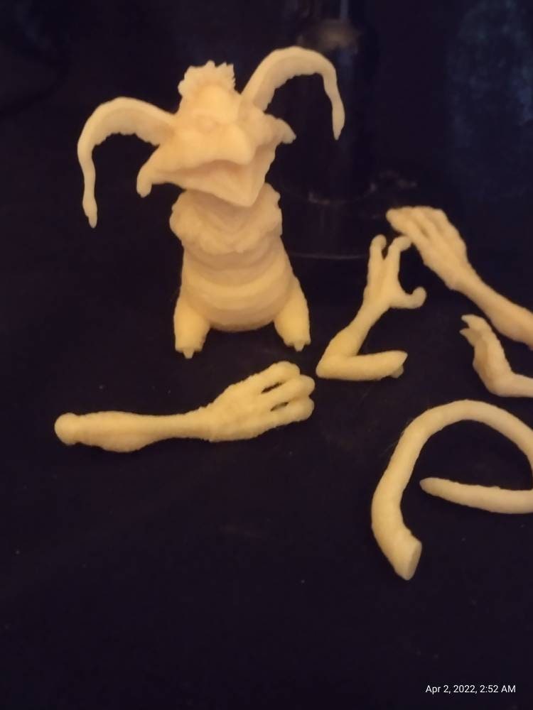 1/6 Salacious Crumb Figure(ROTJ) - Custom Action Figure Accessory - Resin 3D Printed - OBO