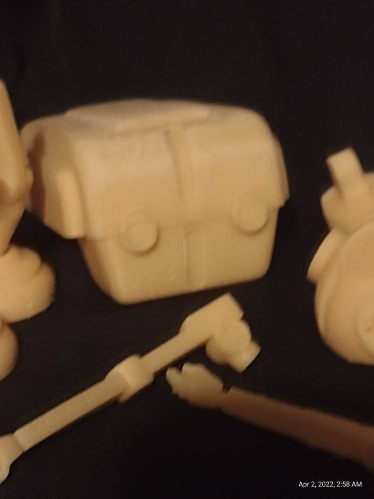 1/6 TODO Droid (cad bane) - Custom Action Figure Accessory - Resin 3D Printed