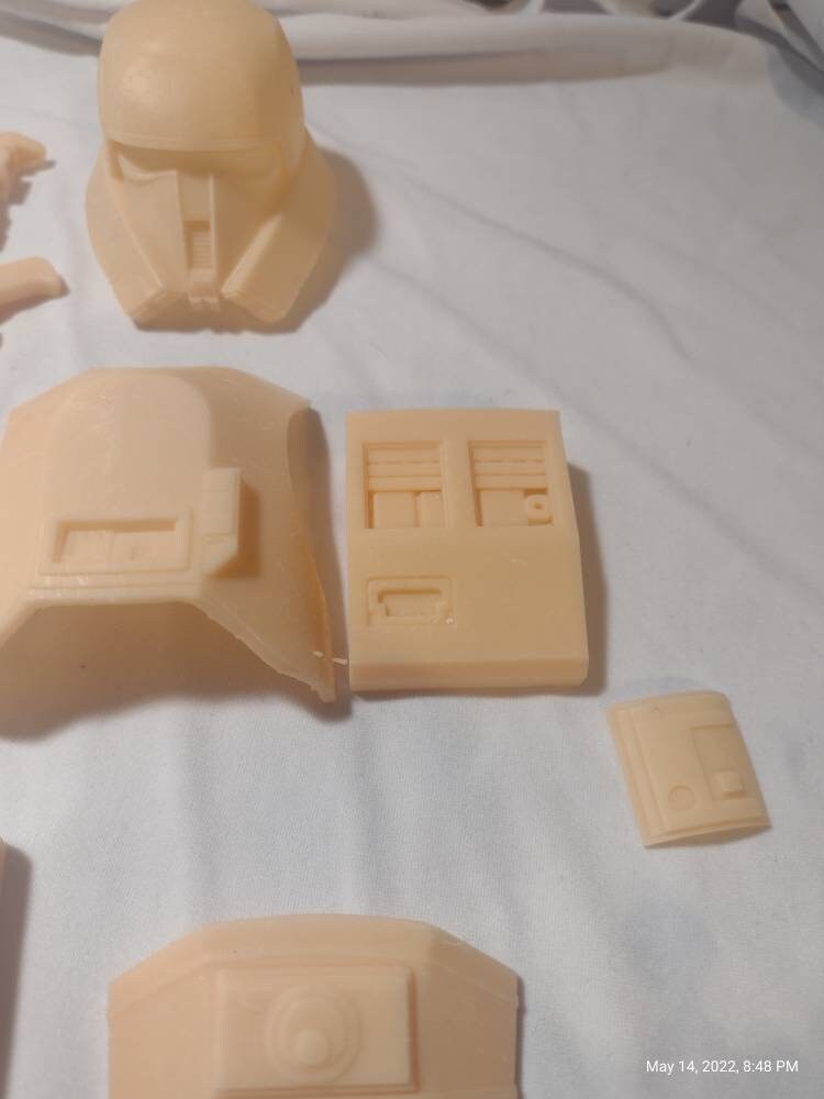 1/6 Range Trooper Armor Set - Custom Action Figure Accessory - Resin 3D Printed