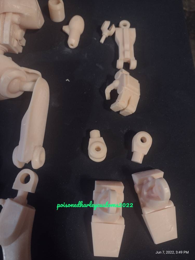 1/6 General Kalani Droid - Custom Action Figure Accessory - Resin 3D Printed