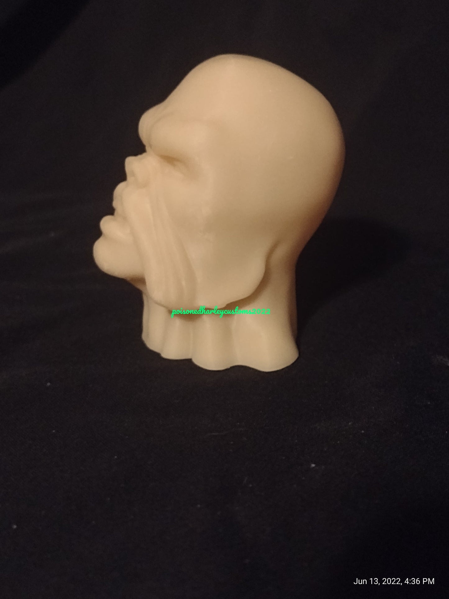 1/6 Barada Head Sculpt v1 with hands - Custom Action Figure Accessory - Resin 3D Printed