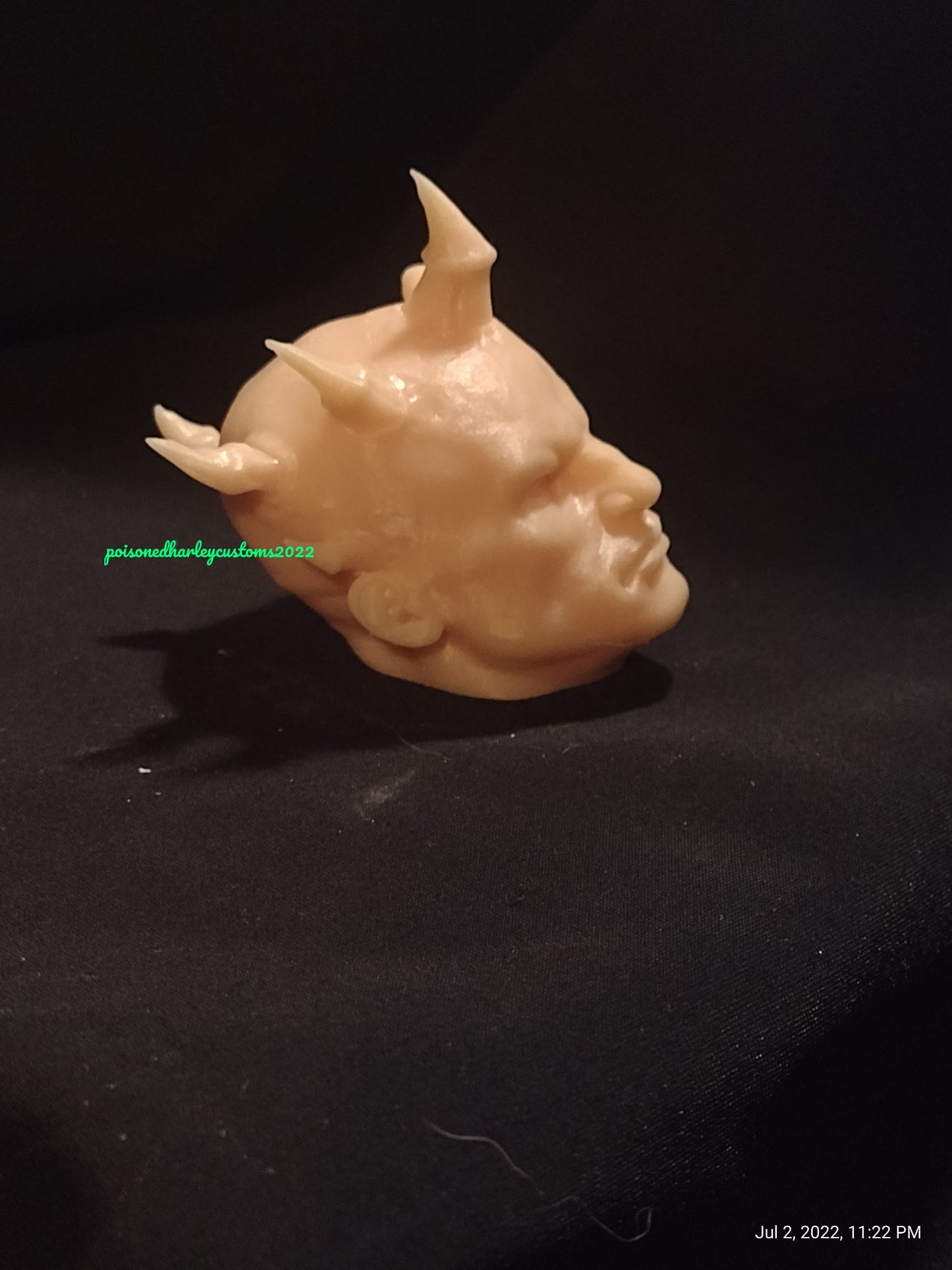 1/6 Savage Opress Head Sculpt(v2) - Custom Action Figure Accessory - Resin 3D Printed