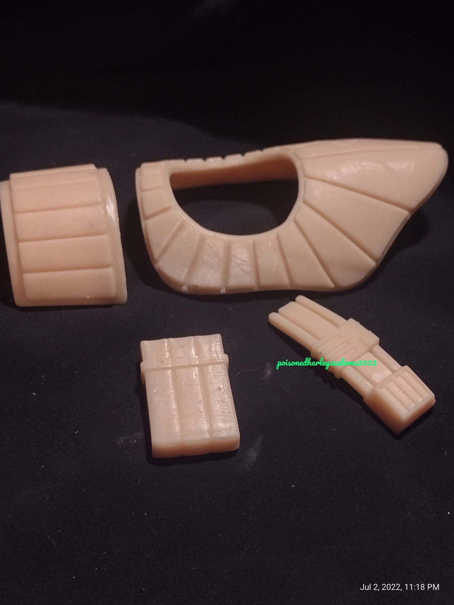 1/6 Alpha Clone Pauldron - Custom Action Figure Accessory - Resin 3D Printed