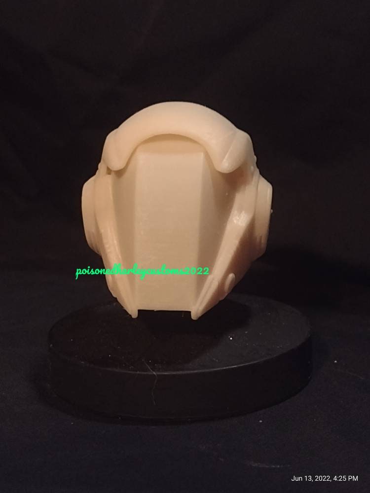 1/6 Rey Jedi Training Helmet - Custom Action Figure Accessory - Resin 3D Printed