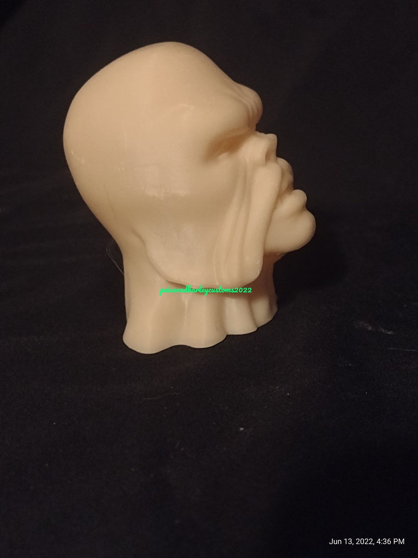 1/6 Barada Head Sculpt v1 with hands - Custom Action Figure Accessory - Resin 3D Printed