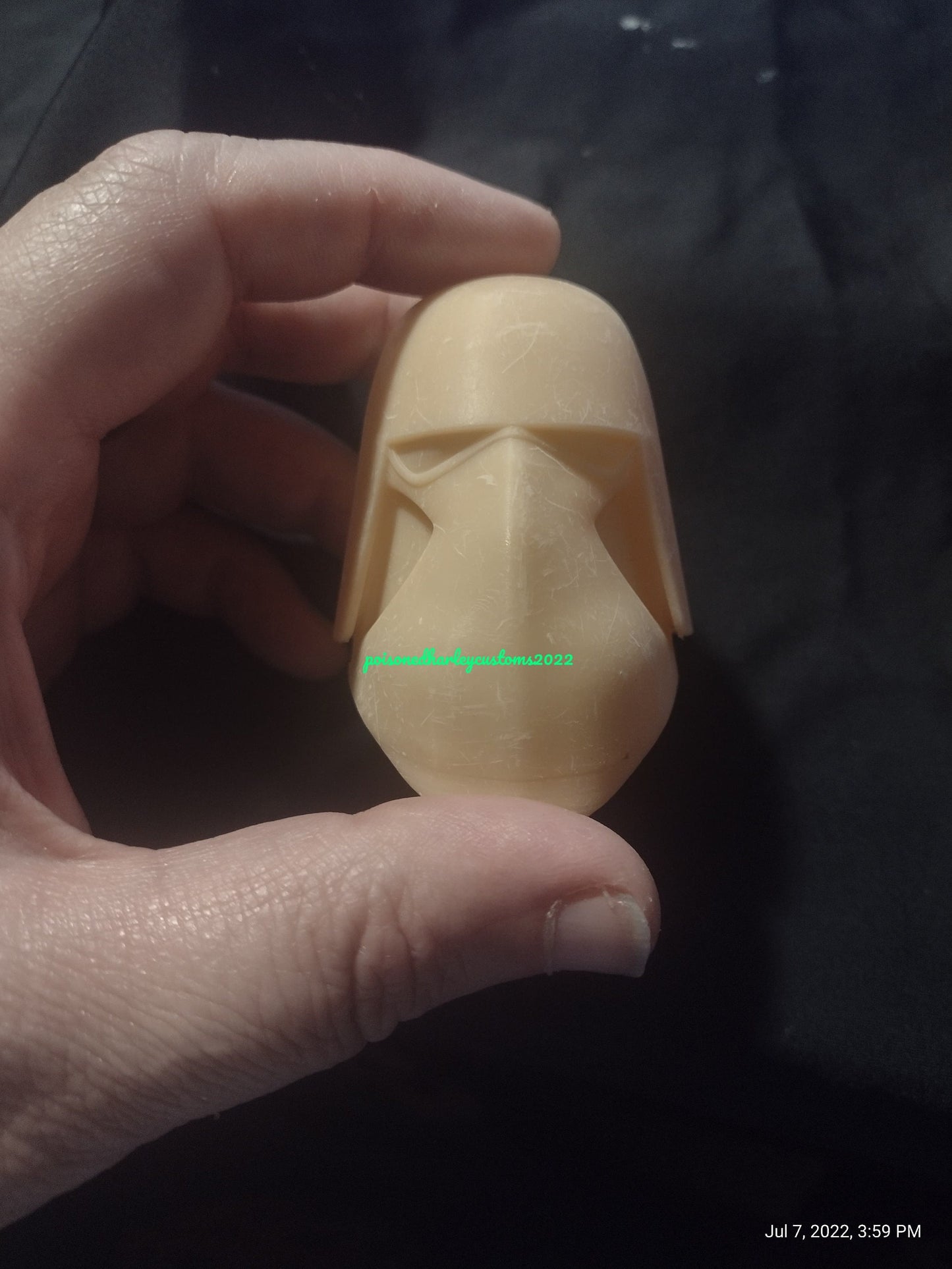 1/6 Galactic Marine Helmet - Custom Action Figure Accessory - Resin 3D Printed