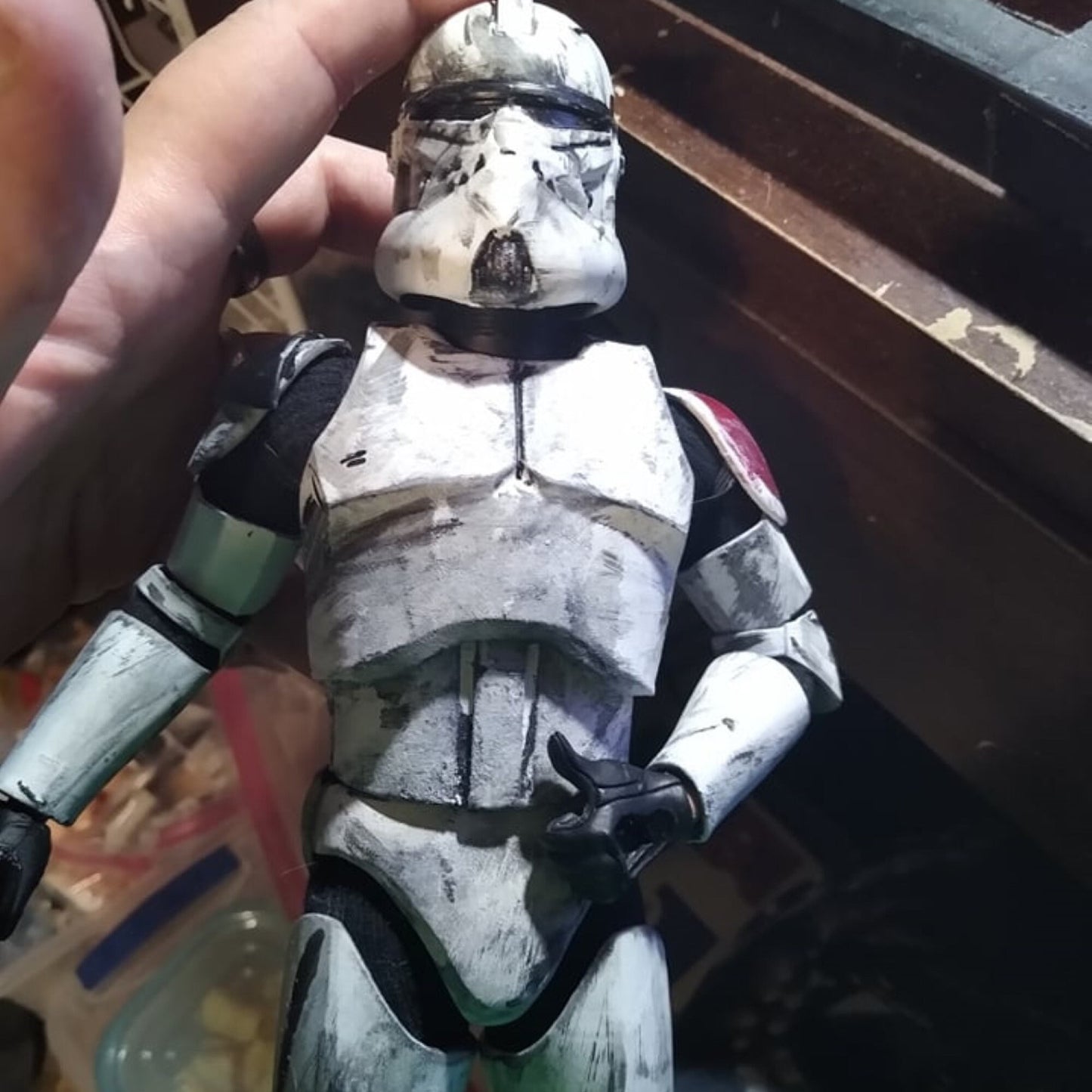1/6 Commander Neyo Helmet v1 - Custom Action Figure Accessory - Resin 3D Printed - sale!