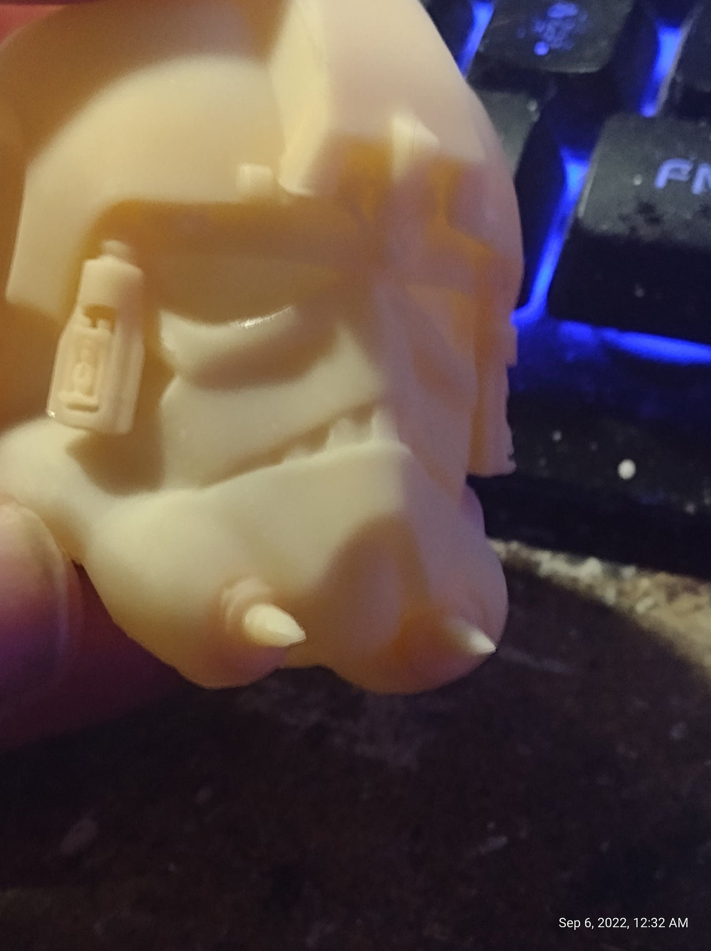 1/6 AT-AT Pilot Helmet - Custom Action Figure Accessory - Resin 3D Printed
