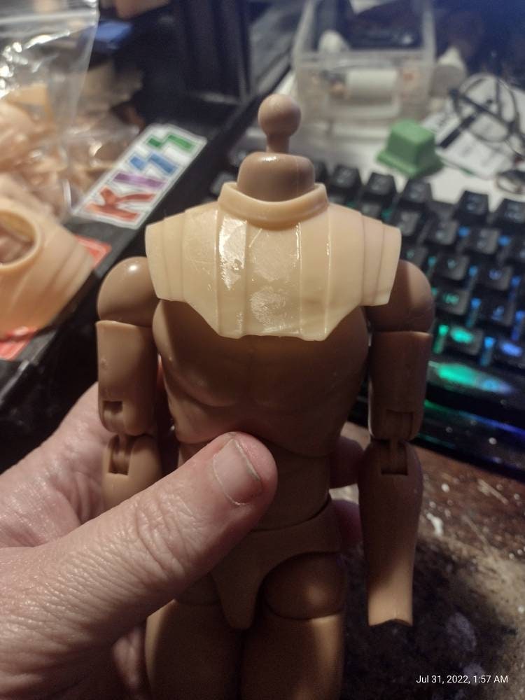 1/6 General Anakin (chest armor only) - Custom Action Figure Accessory - Resin 3D Printed