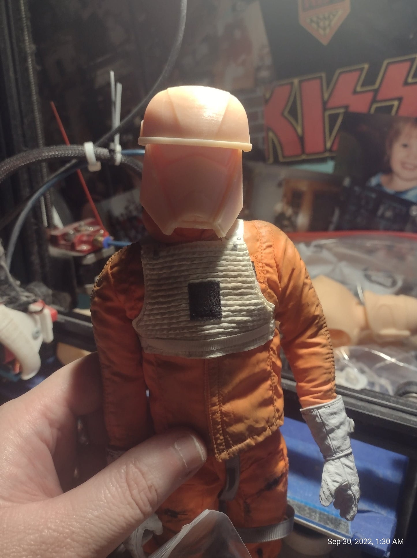 1/6 Sovereign Protector Helmet - Custom Action Figure Accessory - Resin 3D Printed