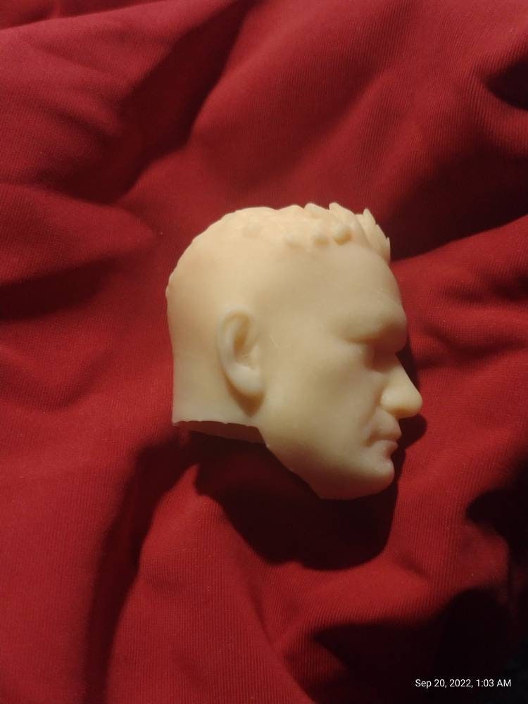 1/6 Howzer Head Sculpt - Custom Action Figure Accessory - Resin 3D Printed