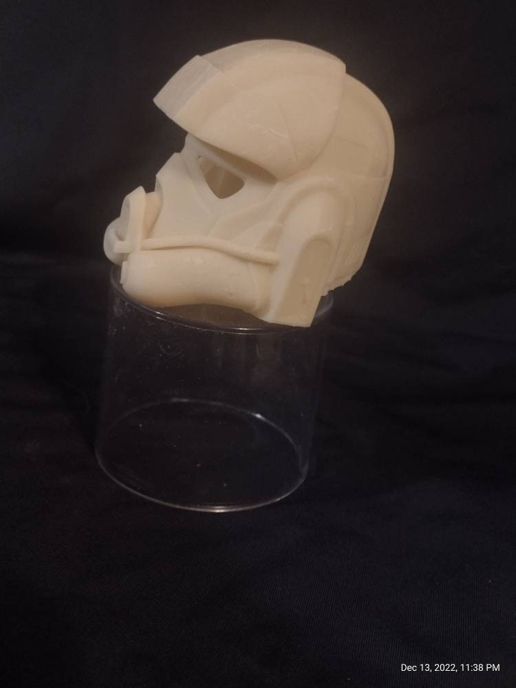 1/6 Squadrons Assault Tie Fighter Helmet - Custom Action Figure Accessory - Resin 3D Printed