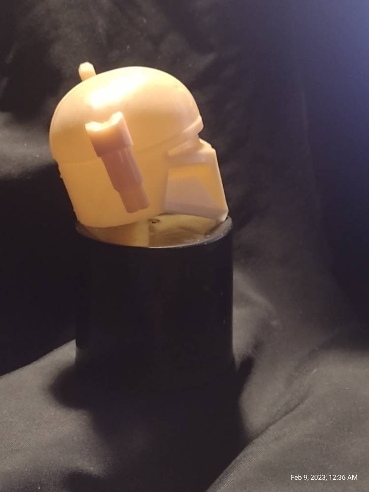 1/6 Heavy Infantry Mandalorian Helmet (paz viszla) - Custom Action Figure Accessory - Resin 3D Printed -