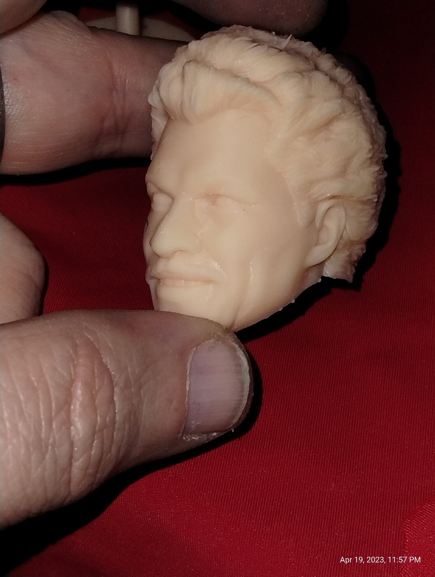 1/6 Lando Calrissian Head Sculpt - Custom Action Figure Accessory - Resin 3D Printed
