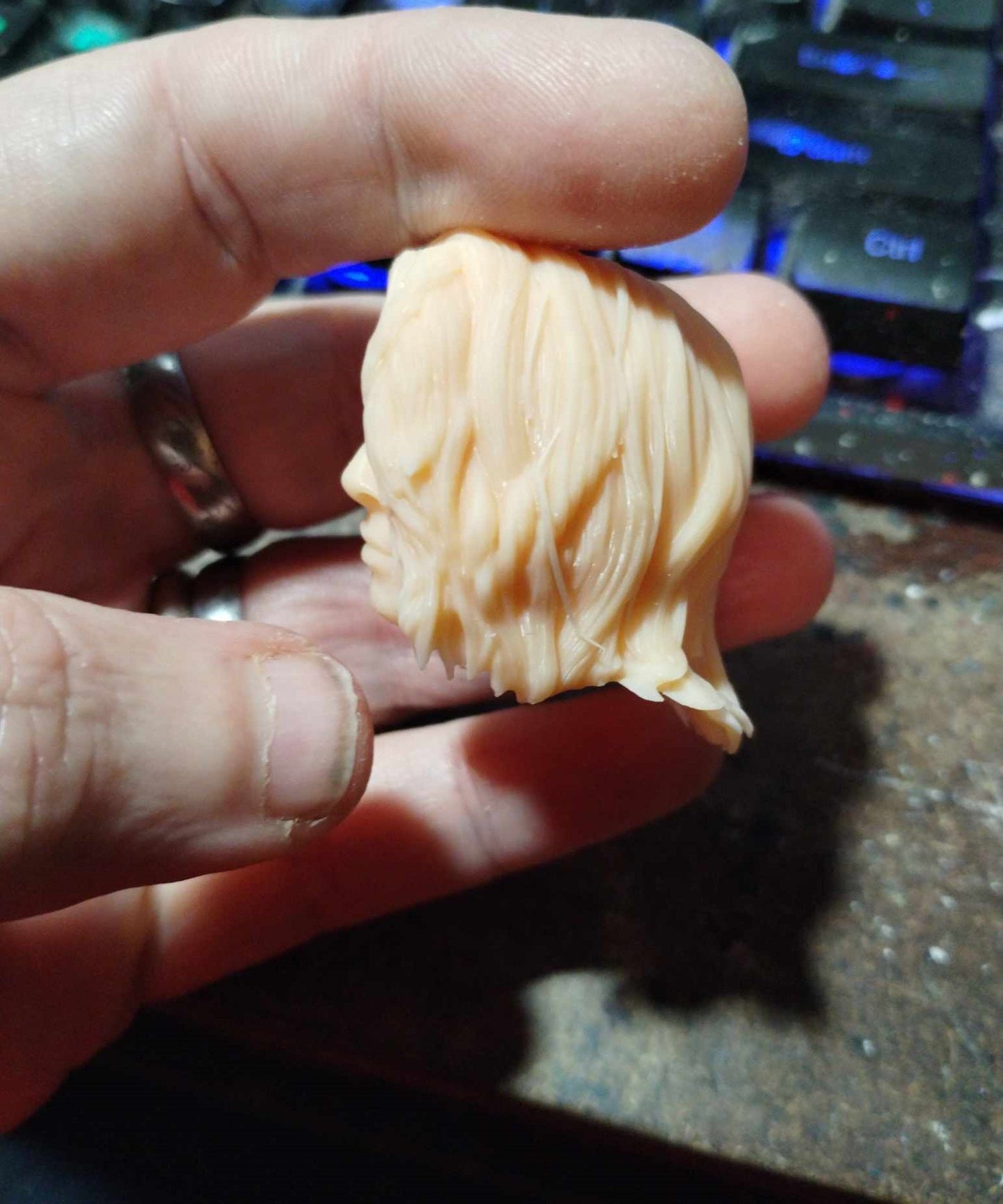 1/6 2nd Sister Head Sculpt - Custom Action Figure Accessory - Resin 3D Printed - SALE