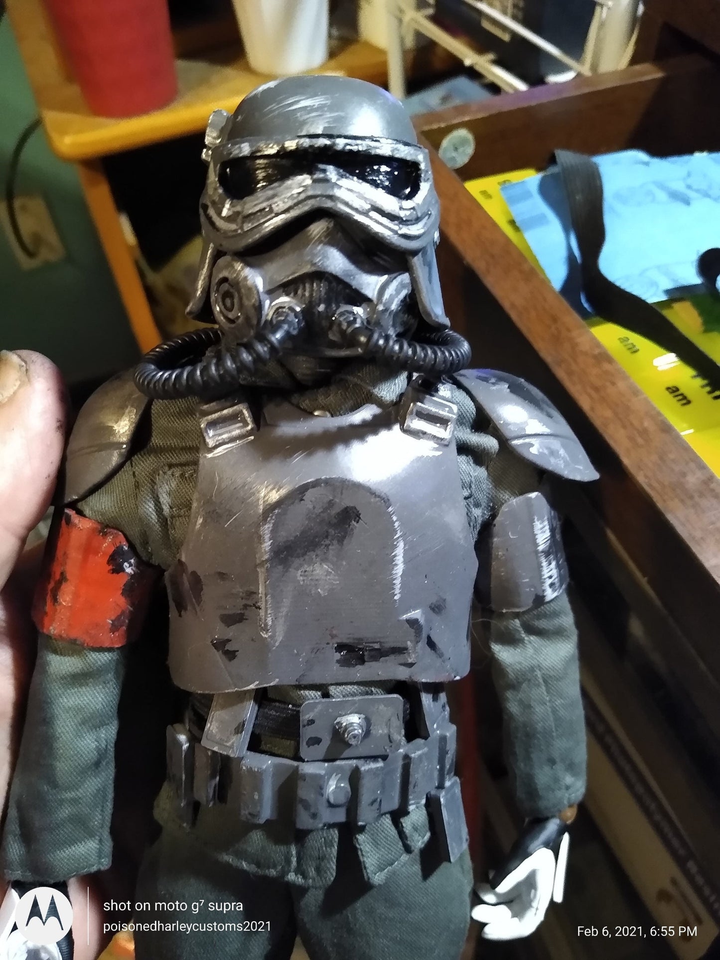 1/6 Mudtrooper Mask and Goggles Set - Custom Action Figure Accessory - Resin 3D Printed