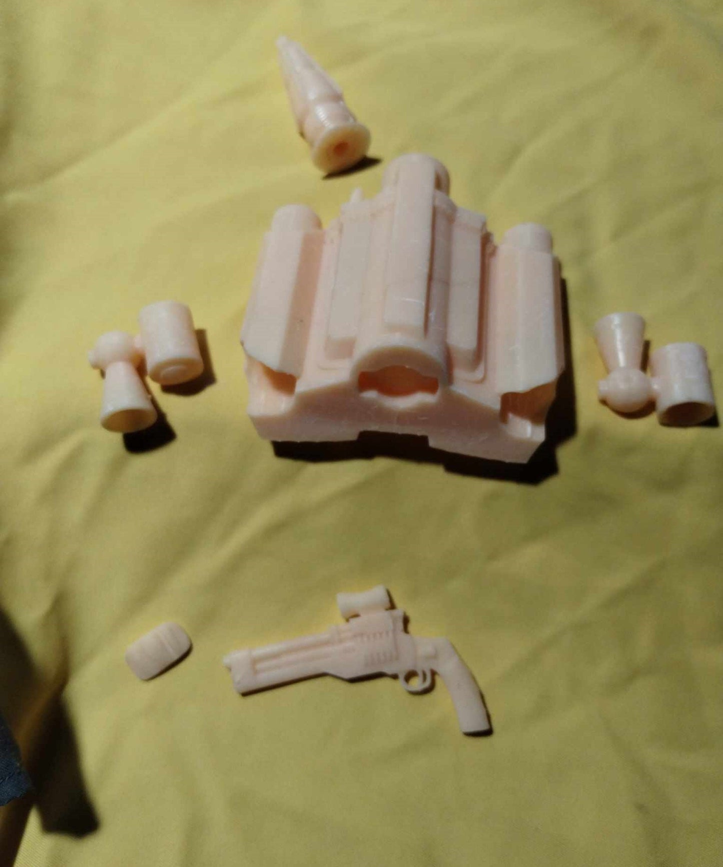 1/6 Marshall Cobb Vanth Jetpack and misc parts - Custom Action Figure Accessory - Resin 3D Printed