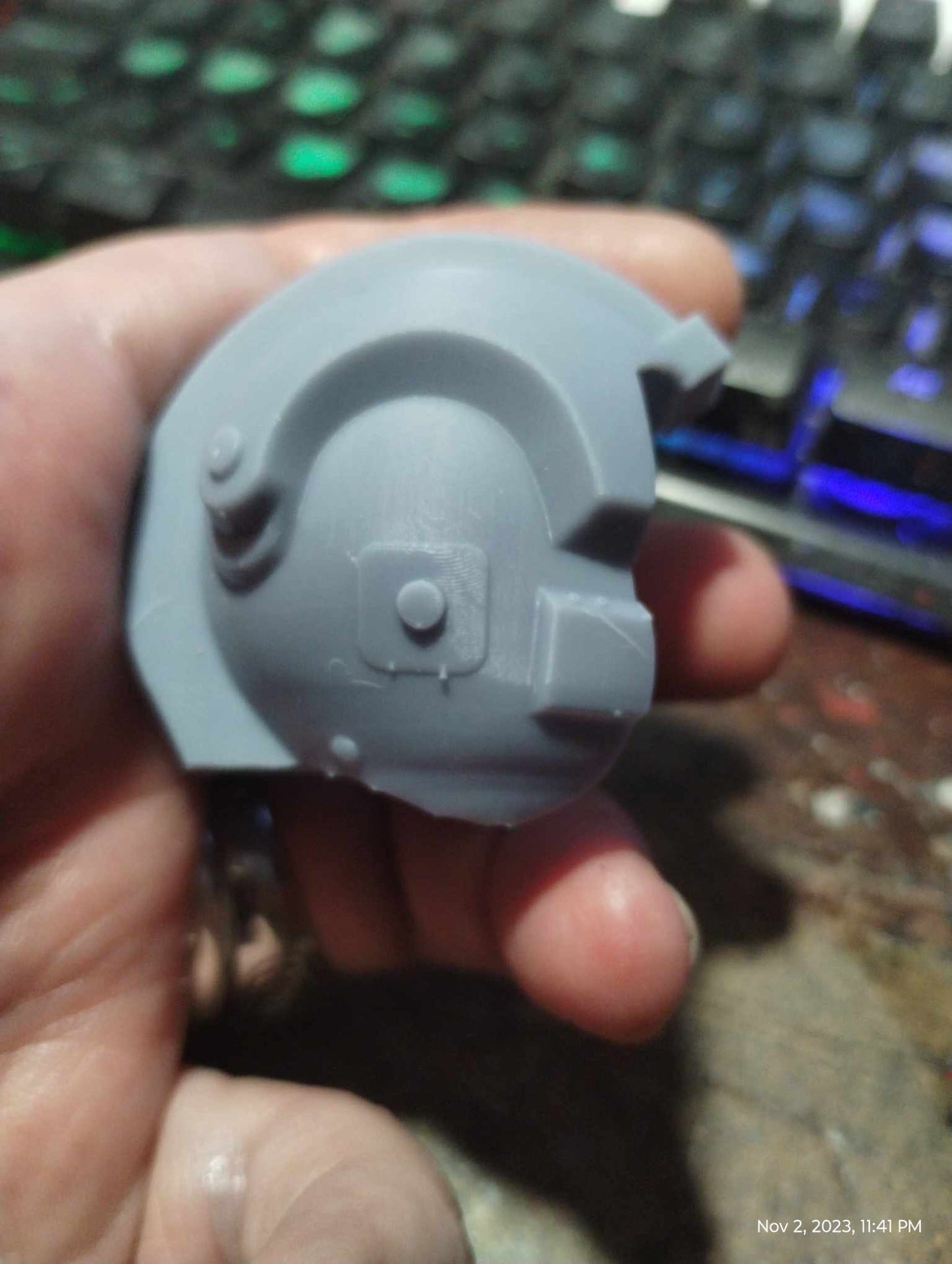 1/6 Luke Skywalker Jedi Training Helmet - Custom Action Figure Accessory - Resin 3D Printed