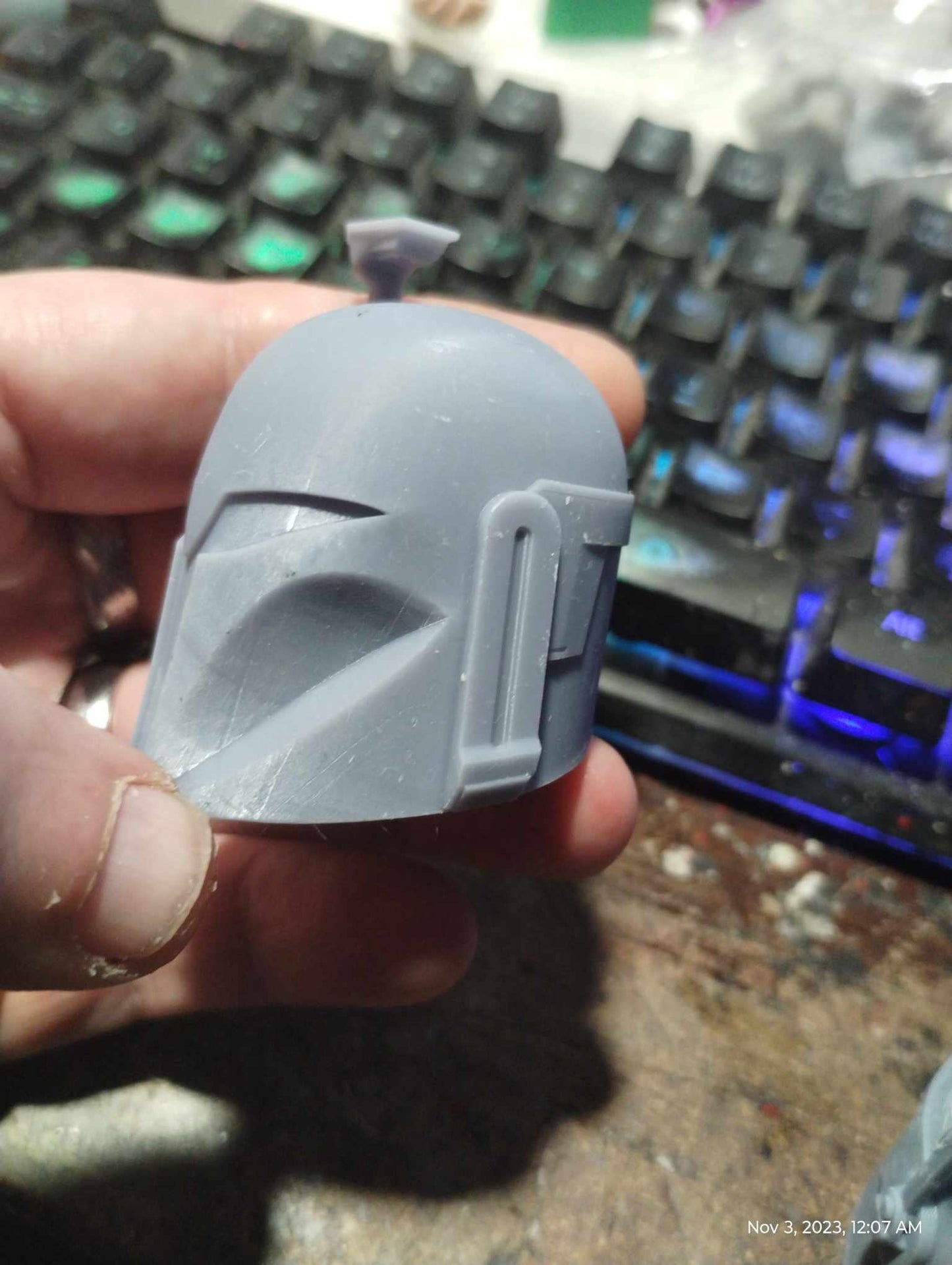 1/6 Sabine Helmet(ahsoka) - Custom Action Figure Accessory - Resin 3D Printed