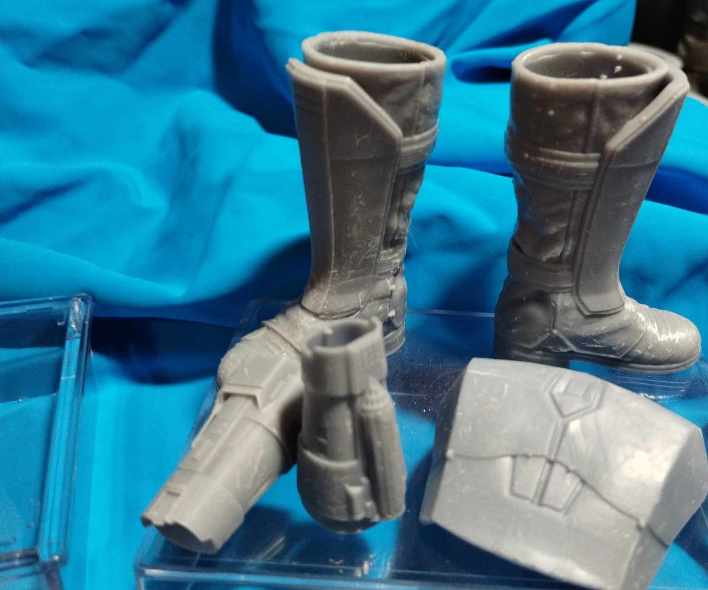 1/6 Bo Katan Armor Set(mandalorian style) - Custom Action Figure Accessory - Resin 3D Printed