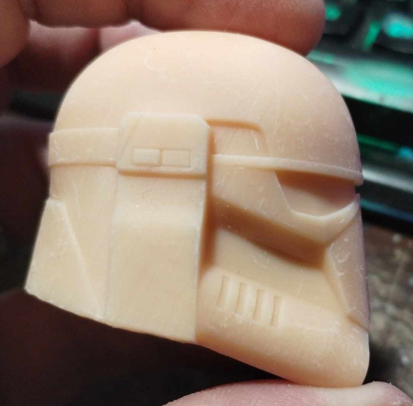 1/6 Imperial Super Commando Helmet - Custom Action Figure Accessory - Resin 3D Printed