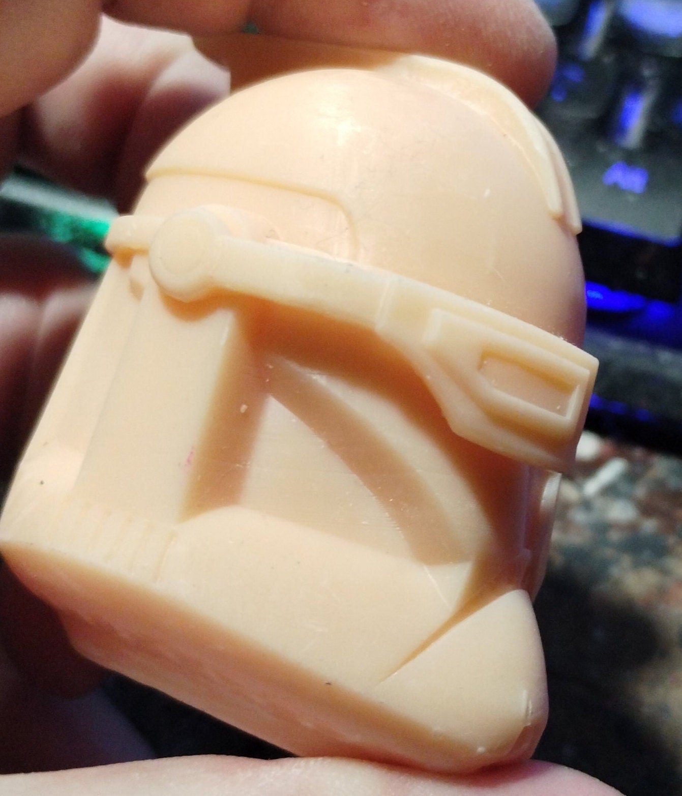 1/6 Alpha Clone Helmet - Custom Action Figure Accessory - Resin 3D Printed