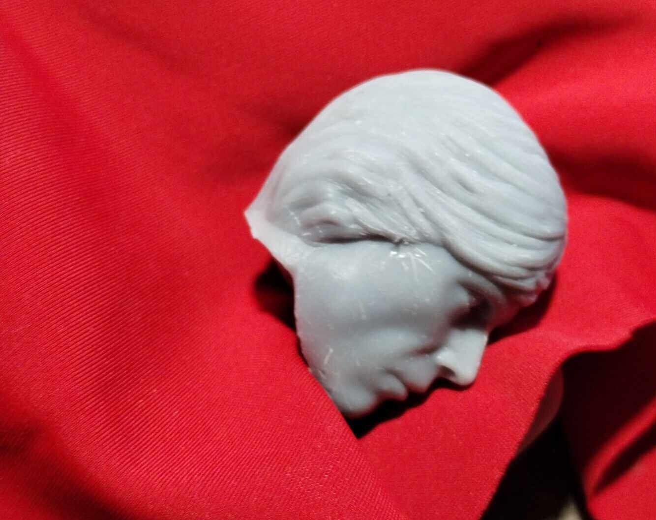 1/6 Luke Skywalker Head Sculpt(mandalorian) - Custom Action Figure Accessory - Resin 3D Printed