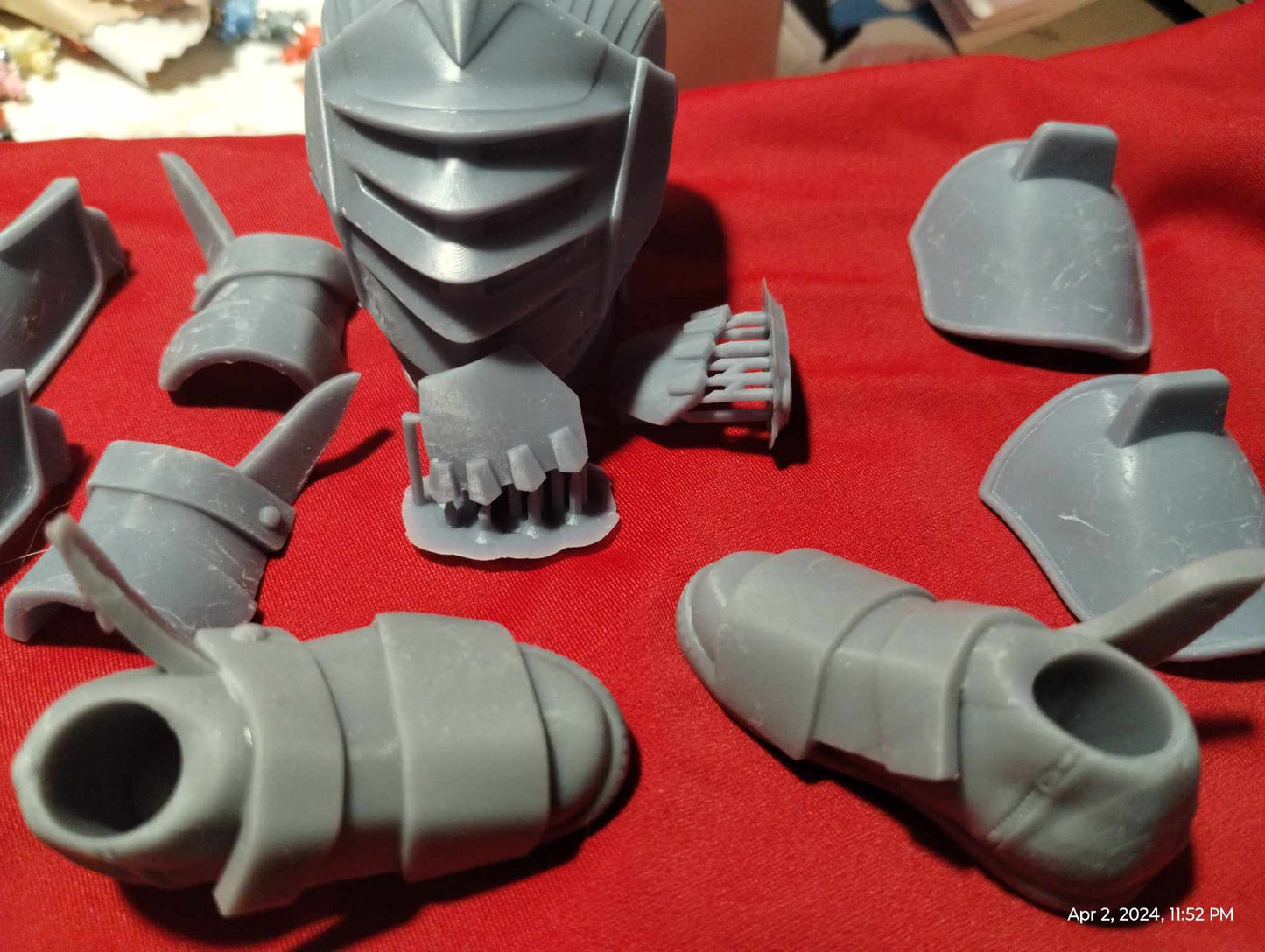 1/6 Marrok Armor Set - Custom Action Figure Accessory - Resin 3D Printed