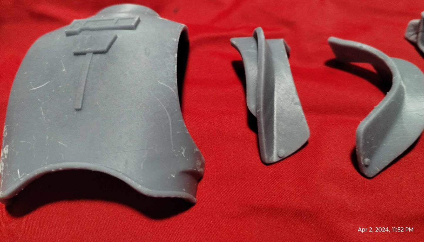 1/6 Marrok Armor Set - Custom Action Figure Accessory - Resin 3D Printed