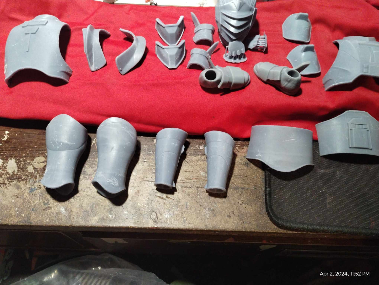 1/6 Marrok Armor Set - Custom Action Figure Accessory - Resin 3D Printed