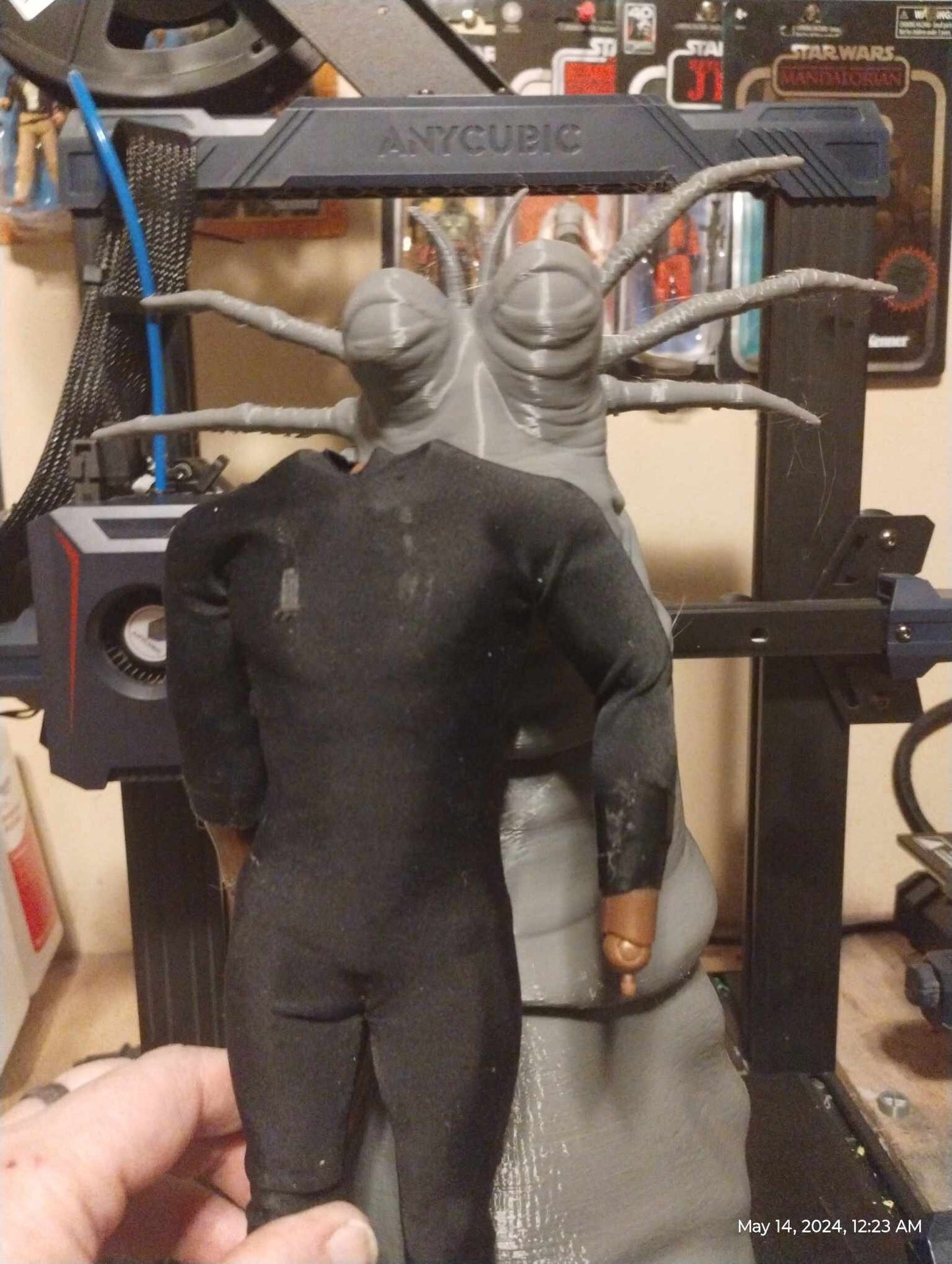 1/6 Klaud (rise of skywalker) - Custom Action Figure Accessory - PLA 3D Printed