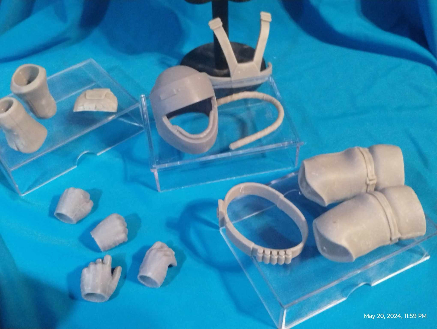 1/6 Y-Wing Pilot Set - Custom Action Figure Accessory - Resin 3D Printed