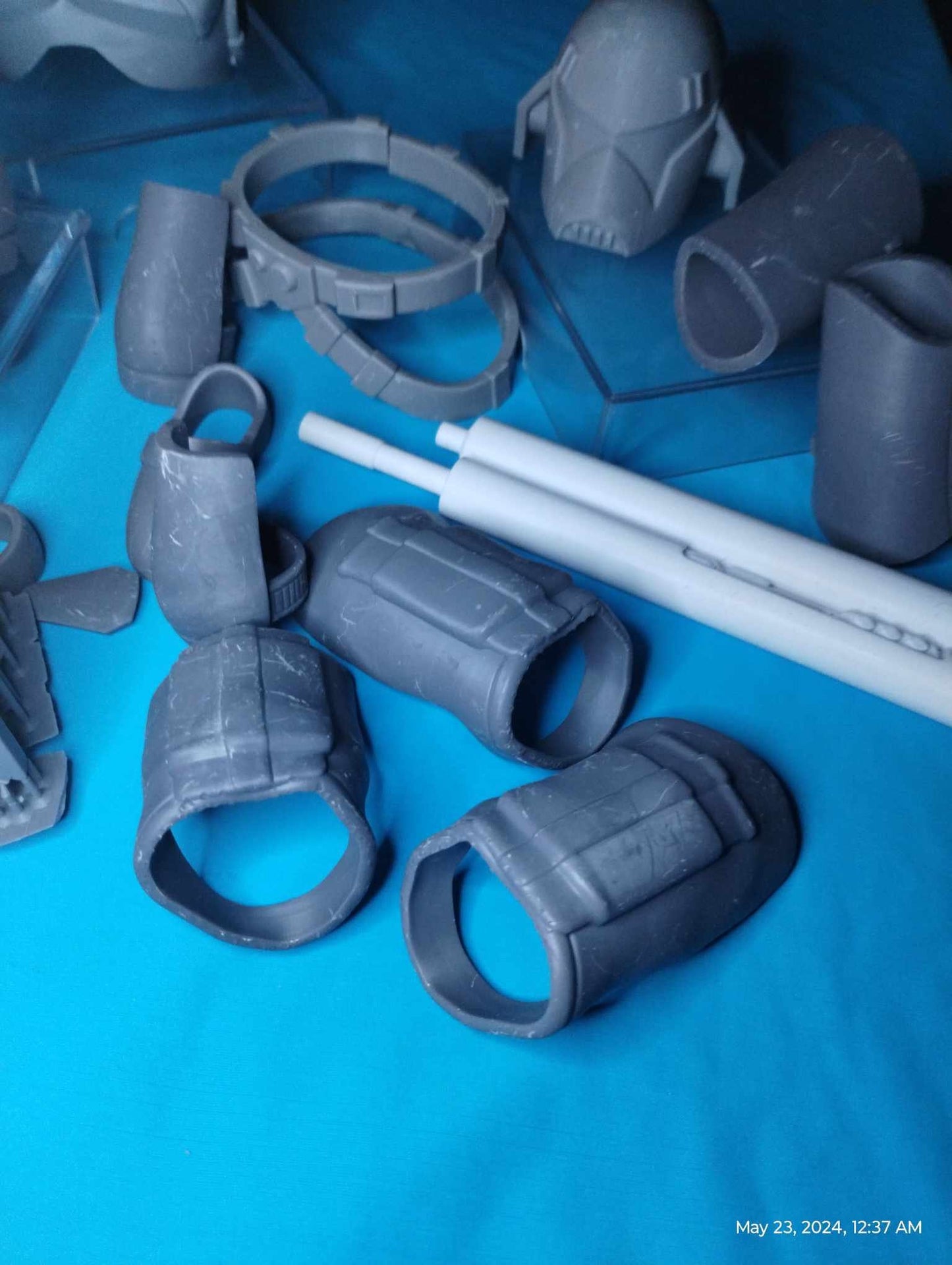 1/6 Shadows Of The Empire Luke Skywalker Armor Set - Custom Action Figure Accessory - Resin 3D Printed