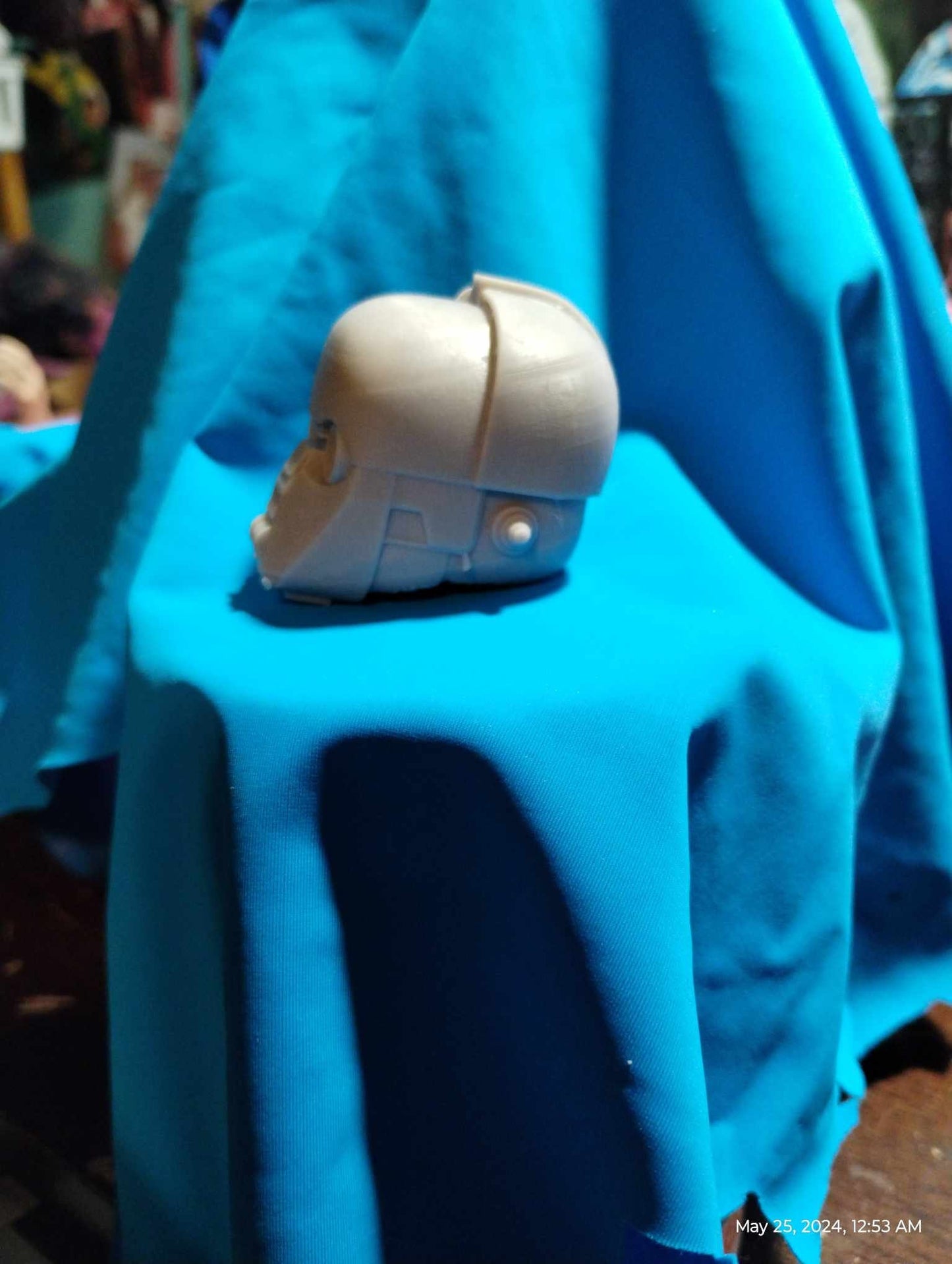 1/6 Copper Droid Head - Custom Action Figure Accessory - Resin 3D Printed