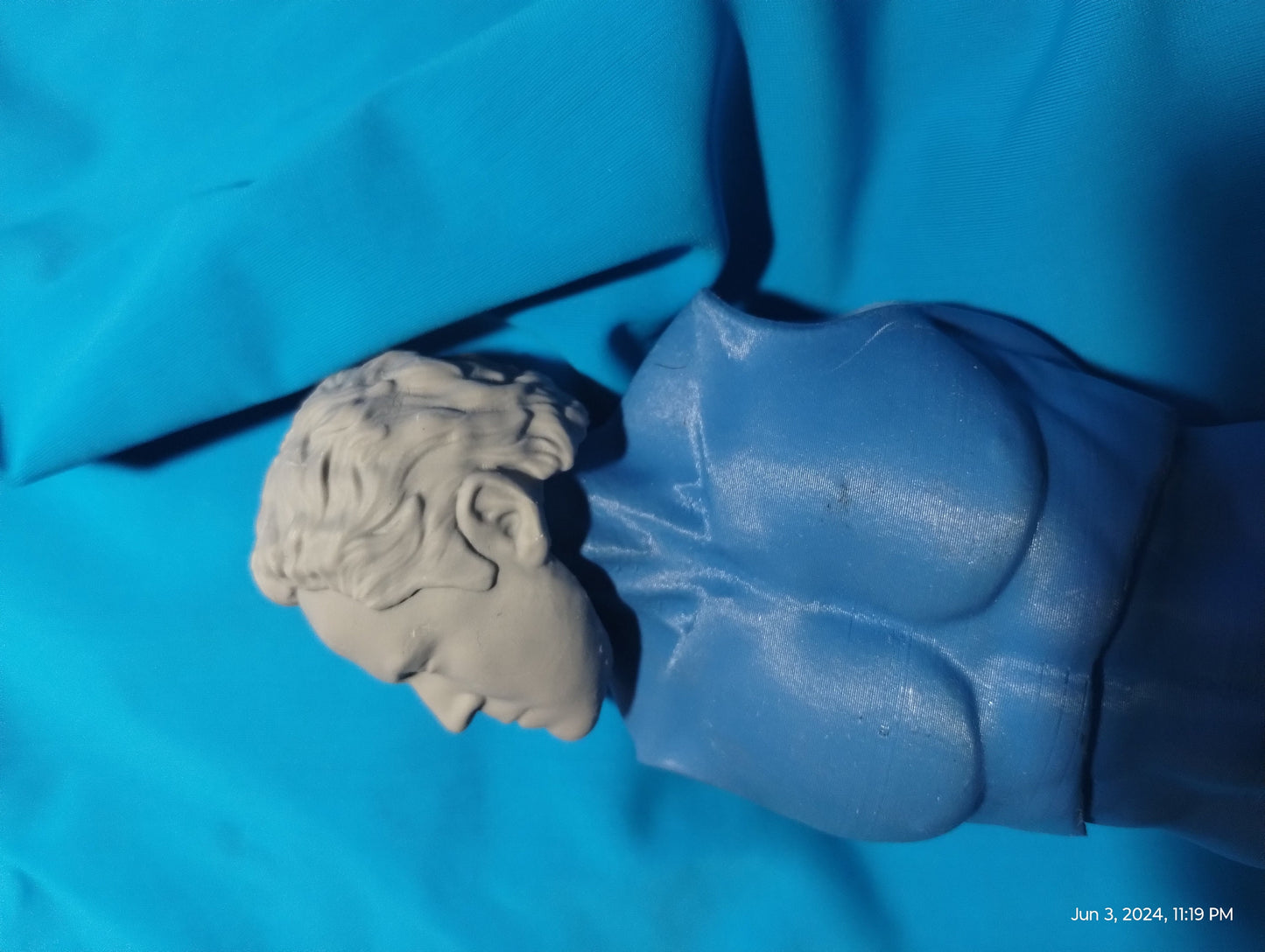 1/6 Paz Vizsla Head Sculpt - Custom Action Figure Accessory - Resin 3D Printed
