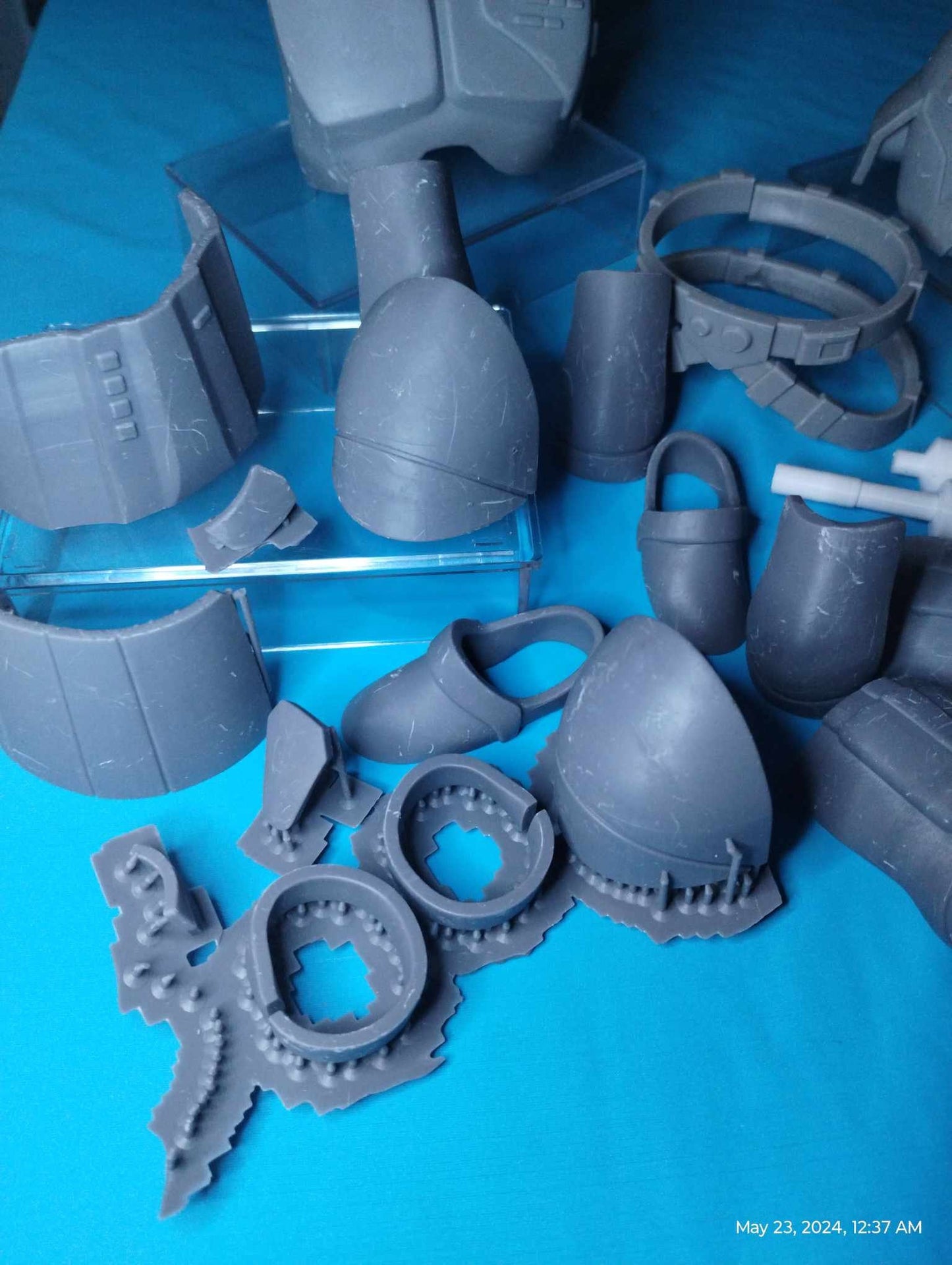 1/6 Shadows Of The Empire Luke Skywalker Armor Set - Custom Action Figure Accessory - Resin 3D Printed