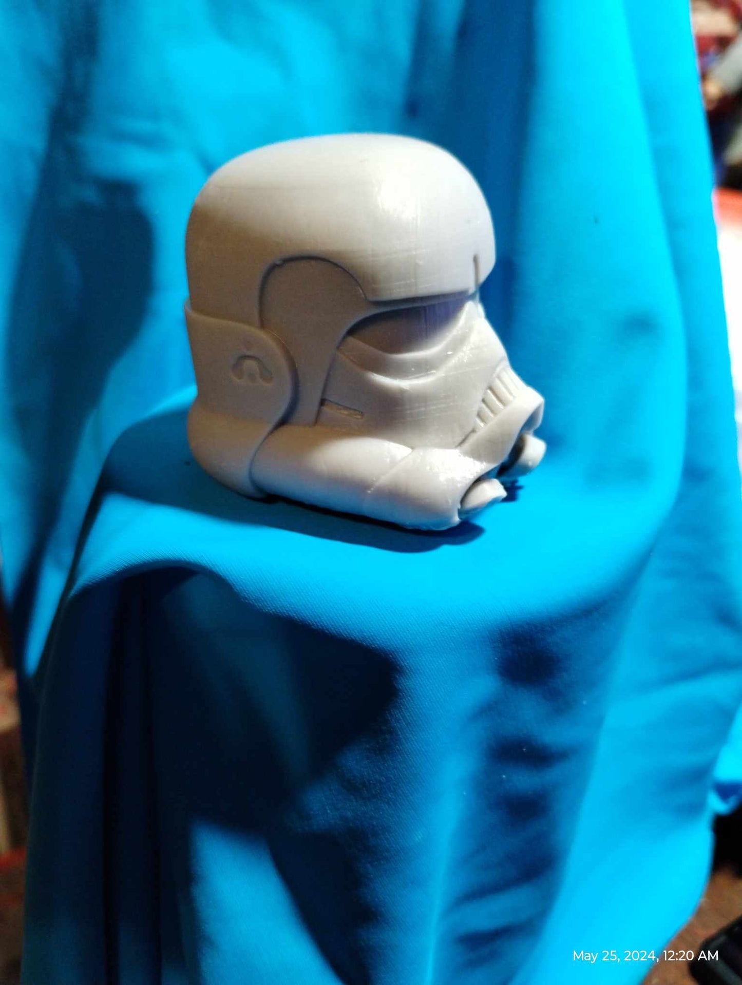 1/6 TK Trooper Helmet (mis print)- Custom Action Figure Accessory - Resin 3D Printed