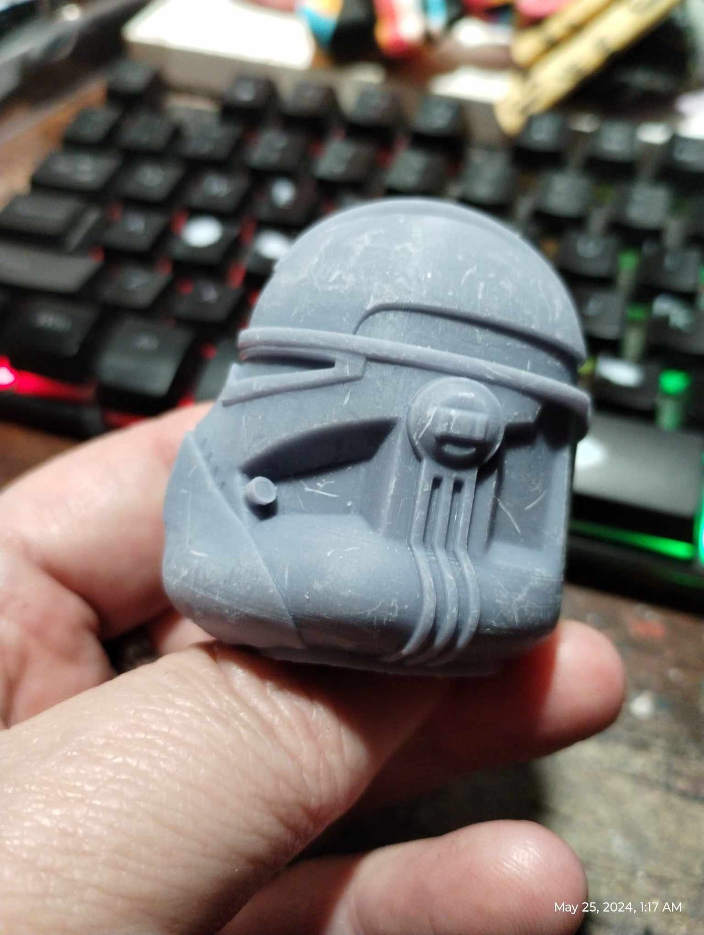 1/6 Neyo Helmet - Custom Action Figure Accessory - Resin 3D Printed