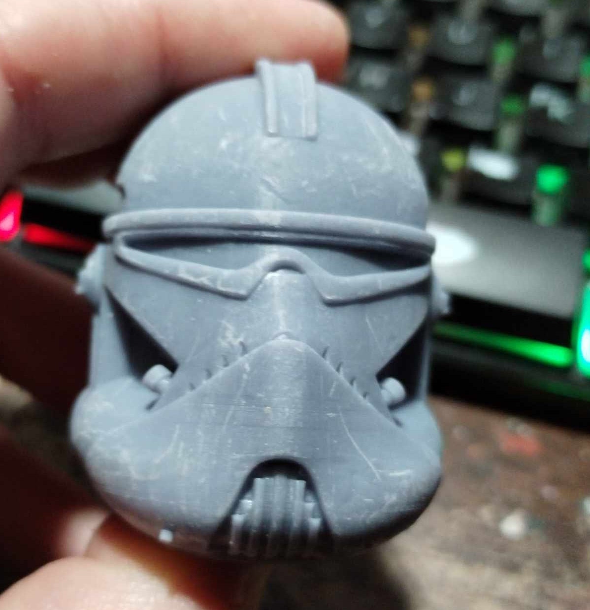 1/6 Neyo Helmet - Custom Action Figure Accessory - Resin 3D Printed