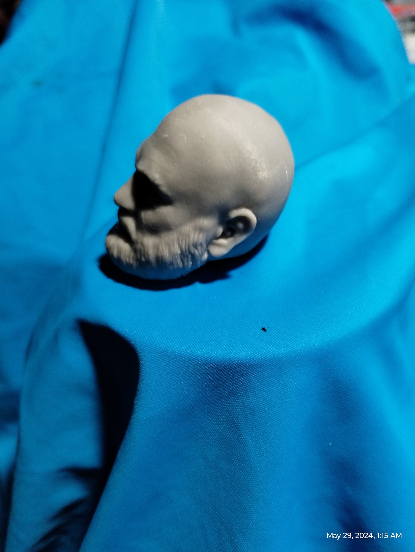 1/6 Old man Rex Head Sculpt - Custom Action Figure Accessory - Resin 3D Printed