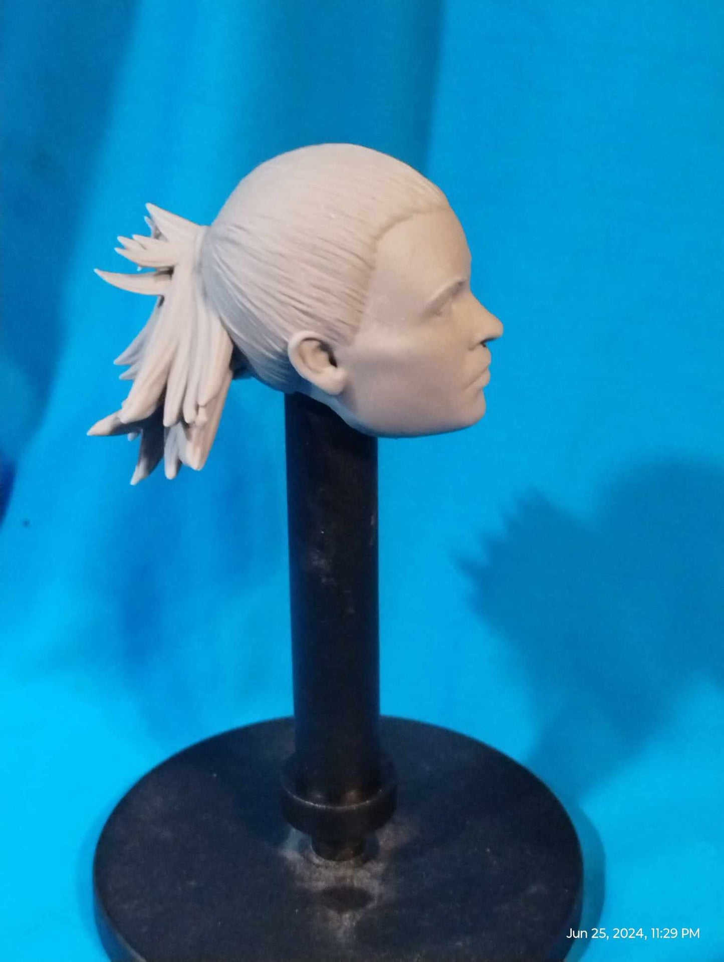 1/6 Barriss Offee Head Sculpt v1 - Custom Action Figure Accessory - Resin 3D Printed