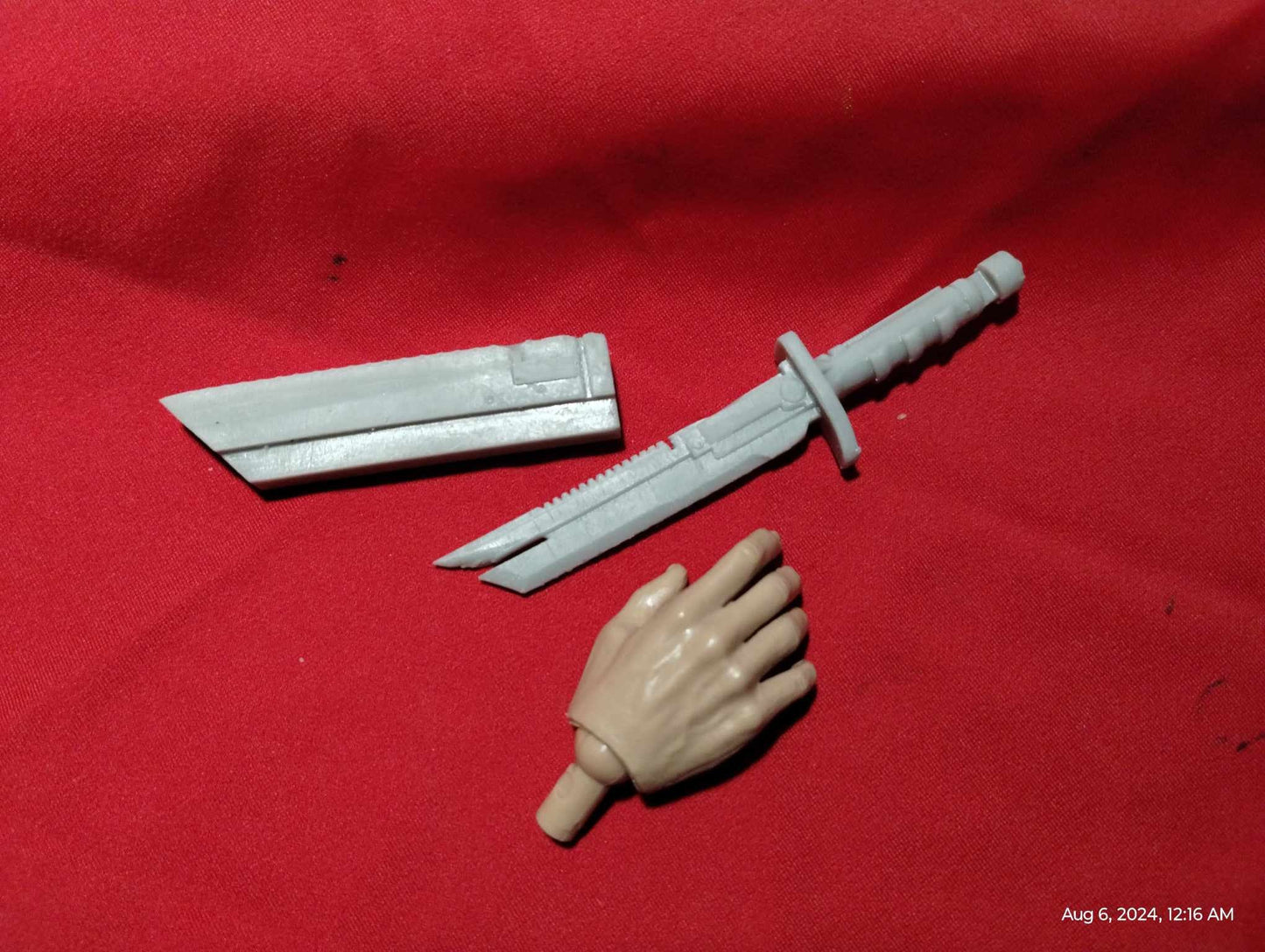 1/6 Boba Fett Proto Blaster and Dagger Set - Custom Action Figure Accessory - Resin 3D Printed